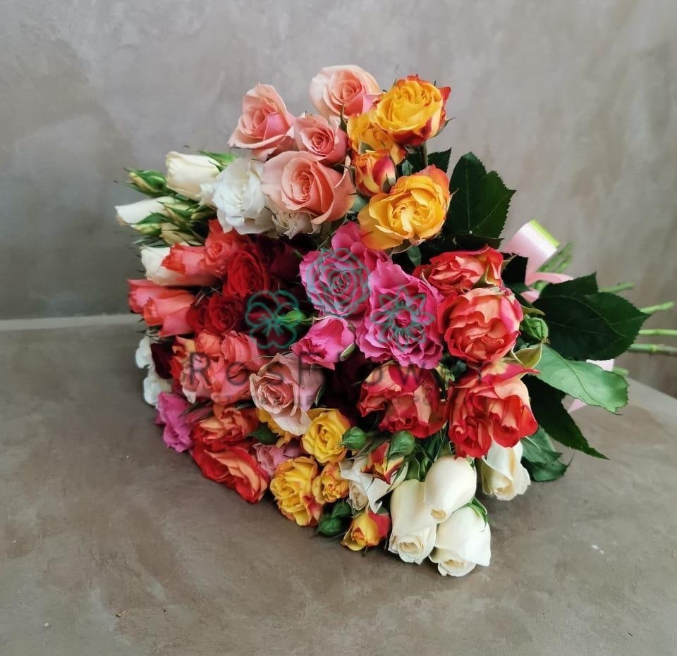 Букет цветов из: Розы в Восточный