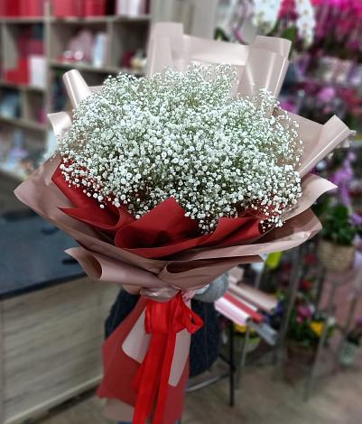 Букет цветов из: Гипсофила в Восточный