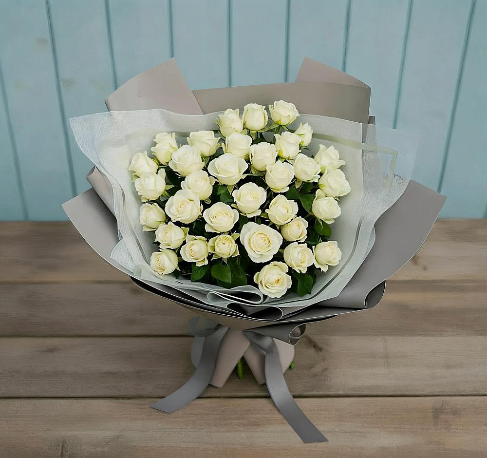 Букет Белоснежная нежность в Восточный