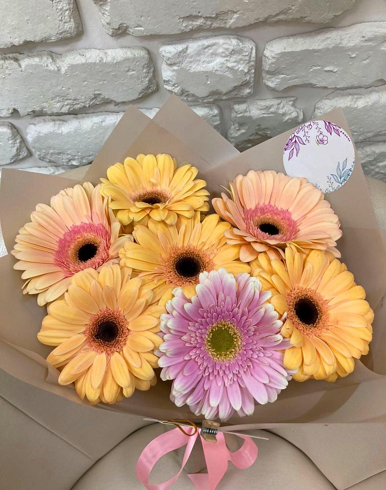 Букет цветов из: Герберы в Восточный