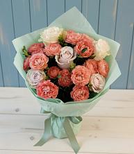 Букет цветов из:  Розы в Восточный