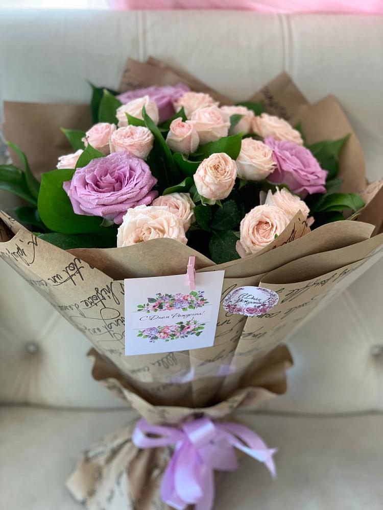 Букет цветов из: Розы в Восточный