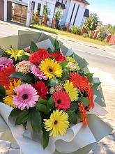 Букет цветов из:  Герберы #REPLACE_PRED# Восточный