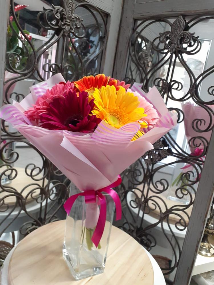 Букет цветов из: Герберы в Восточный