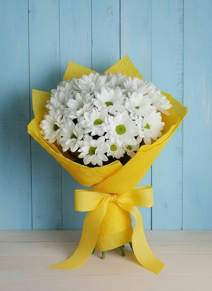 Букет цветов из: Хризантемы в Восточный