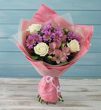 Букет цветов из:  Герберы в Восточный