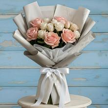 Букет цветов из:  Розы в Восточный