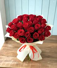 Букет 29 Красных роз в Восточный