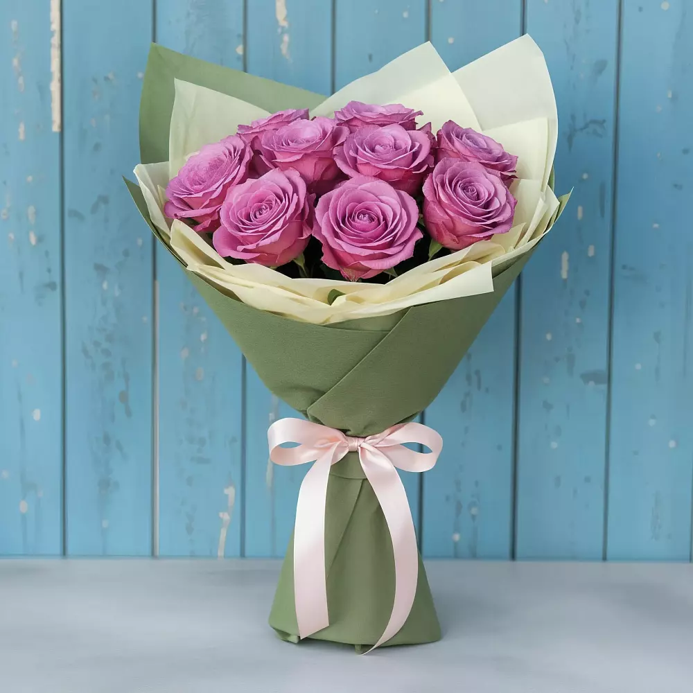 Букет Розы Фёрст Леди в Восточный