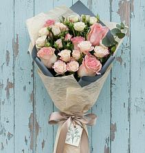 Букет цветов из:  Розы в Восточный