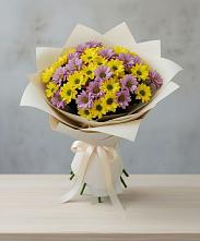 Букет цветов из:  Хризантемы в Восточный