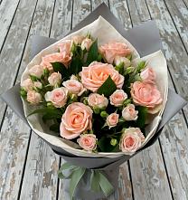 Букет цветов из:  Розы в Восточный